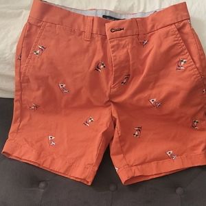 Tommy Hilfiger shorts size 29 orange
